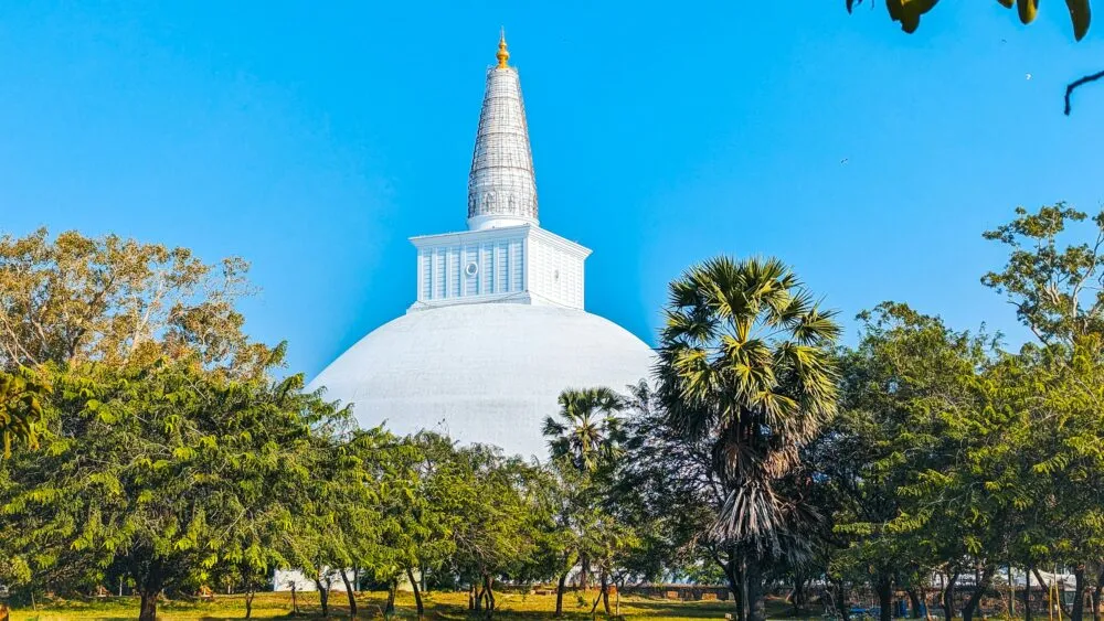 Sri Lanka Anuradhapura Blauwe Lucht