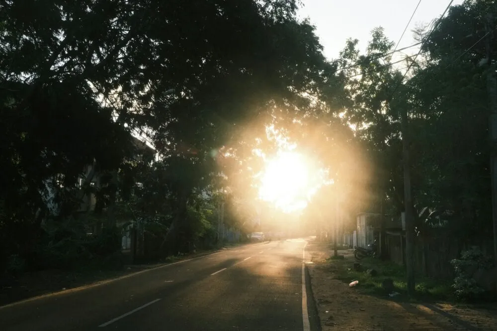 Sri Lanka Jaffna Straat Weg