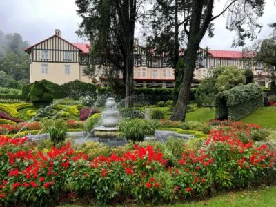 Nuwara Eliya in sri lanka, met de tuinen vanuit de britste kolonioale tijd