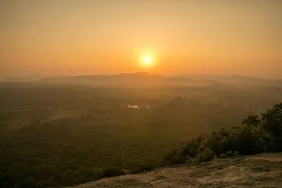 Pidurangala Rock in sri lanka